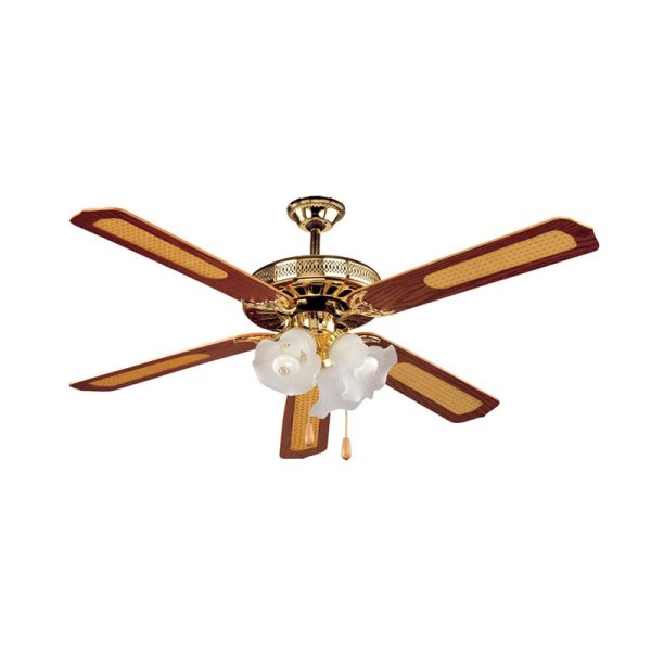Ventilateur de plafond à lumière moderne