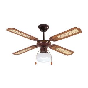 ventilador de techo moderno con luz