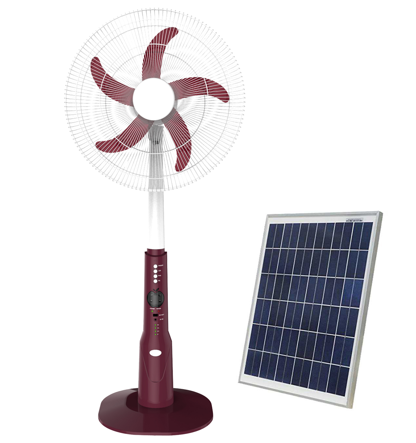 rechargeable battery operated fan
