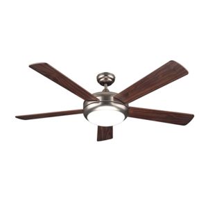 Ventilador de techo circular con luz