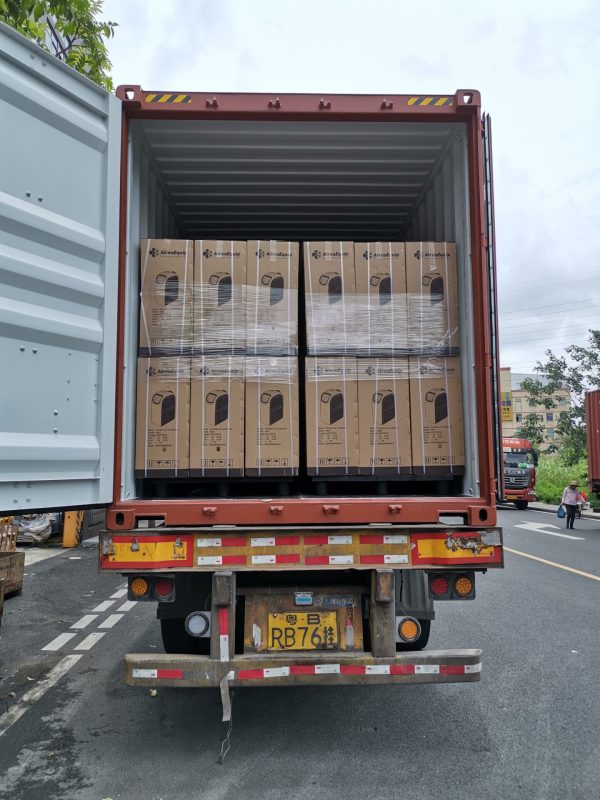 loading of portable ac