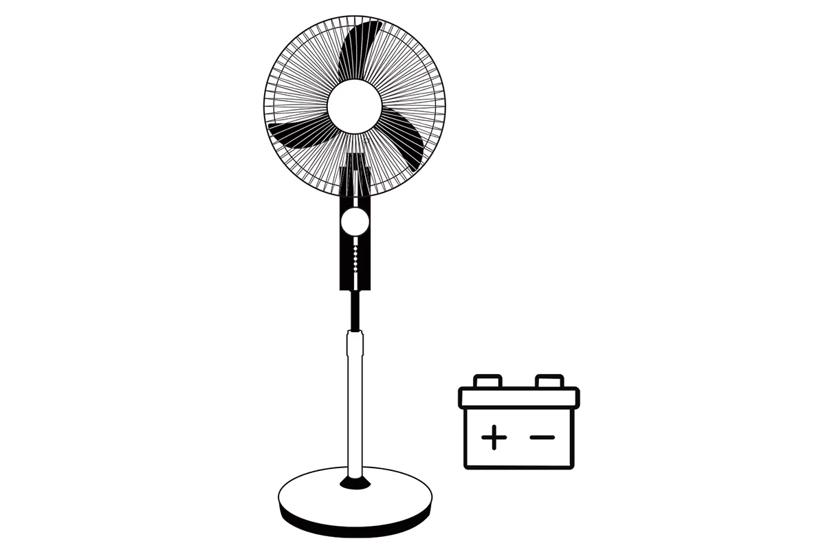 Rechargeable Fan