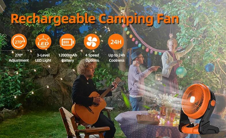 Ventilador de camping