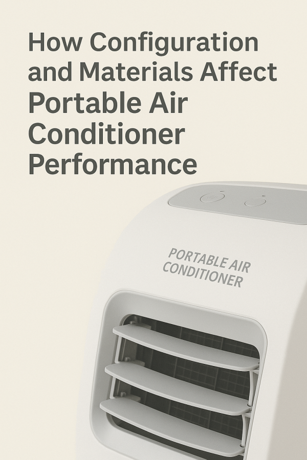 How Configuration and Materials Impact the Performance of Portable Air Conditioners