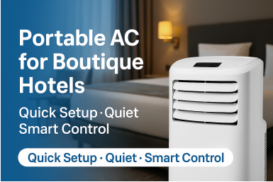 Smart Portable Air Conditioning for European Boutique Hotels & Guesthouses