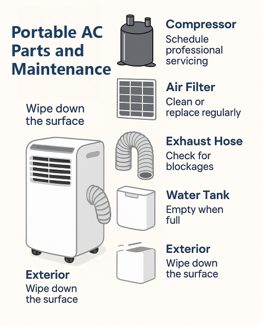 Portable AC Maintenance: A Parts-Based Guide for B2B Buyers