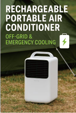 The Growth of Rechargeable Portable Air Conditioners for Europe’s Off-Grid and Emergency Markets