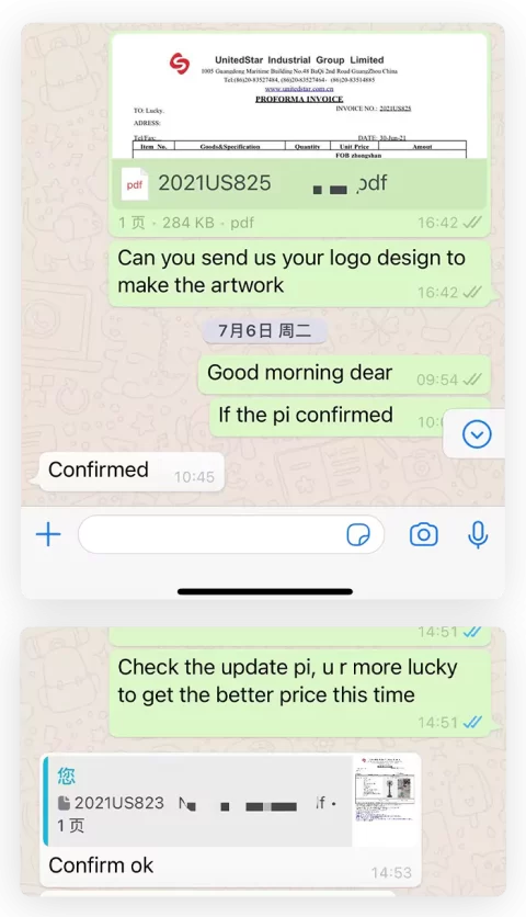 client feedback