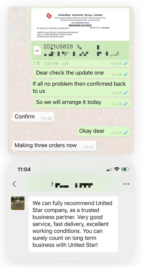 client feedback